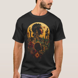 100 Jaar zwarte geschiedenis – Vergangenheid Heden T-shirt