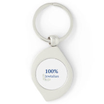 100% Jewtaliaanse sleutelhanger