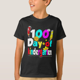 100 jour de T-shirt de jardin d'enfants