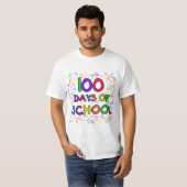 100 Jours de Confetti de l'école Tshirts et cadeau (Devant entier)
