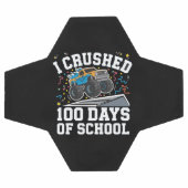 100 jours de l'école Monster Camion 100e jour écol (Plat)
