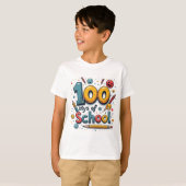 100 Jours De Scolarité Design de t-shirt pour enfa (Devant entier)