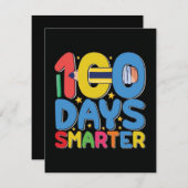 100 jours d'école 2025 invitation (Devant / Derrière)