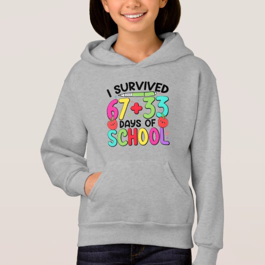 100 jours d'école J'ai survécu 6733 (Devant)