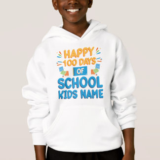 100 Jours d'école Personnalisé enfants sweat - shi