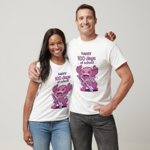 100 jours d'invitation scolaire T-shirt