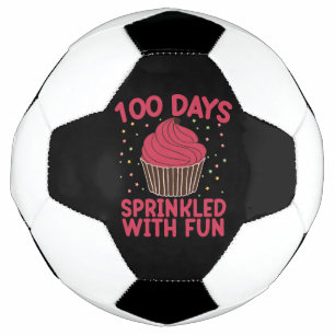 100 Jours Parsemés De Fun Cupcake Écolière 