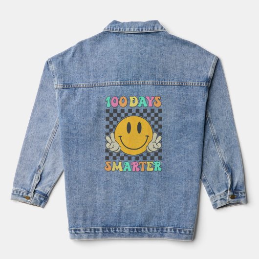 100 Jours Smarter mignon Sourire Face Hippie 100e (Verso)