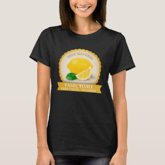 100 Juice limonade ontwerp vasectomie T-shirt