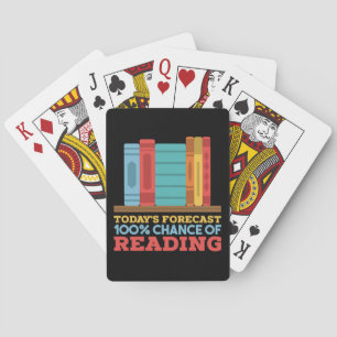 100% kans om grappig boek te lezen pokerkaarten