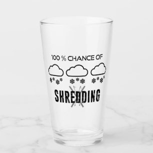 100% kans op het breken van de weersvoorspelling glas