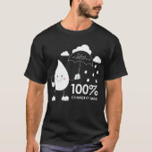 100% kans op melk t-shirt (Voorkant)