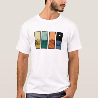 100% Katoen, Heren Zomer Korte Mouwen T-shirt