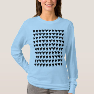 100 kippen - zwart t-shirt