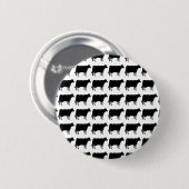 100 koeien ronde button 5,7 cm (Voorkant /achterkant)