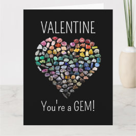 100+ Kristallen Edelstenen Mineralen Valentijnsdag Bedankkaart
