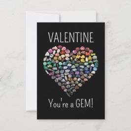 100+ Kristallen Edelstenen Mineralen Valentijnsdag Bedankkaart