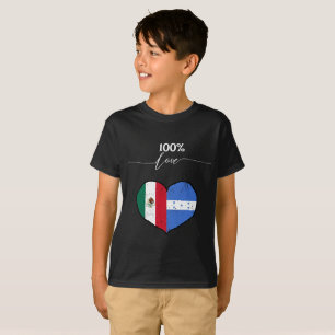 100 Liefde Hondurese en Mexicaanse Baby T-shirt