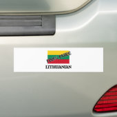 100 % LITOUWEN BUMPERSTICKER (Op auto)