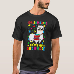 100 Llamazing dagen van 3e klas 100e dag van schoo T-shirt