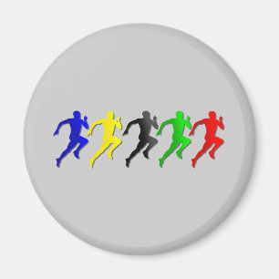 100 m 200 m 400 m Runners 800 m Running Running Magneet