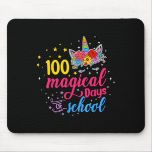 100 Magische Dagen Unicorn Kinder kostuum 100e dag Muismat