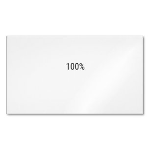 100% MAGNETISCH VISITEKAARTJE