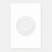 [100] Master Mason - Silver Square & Compass Post-it® Notes (Voorkant)