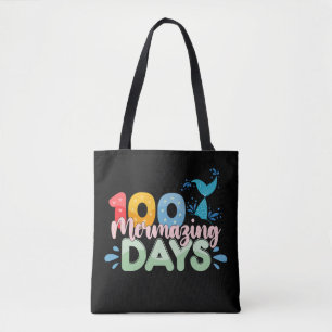 100 Mermazing Dagen 100ste Dag van School Zeemeerm Draagtas