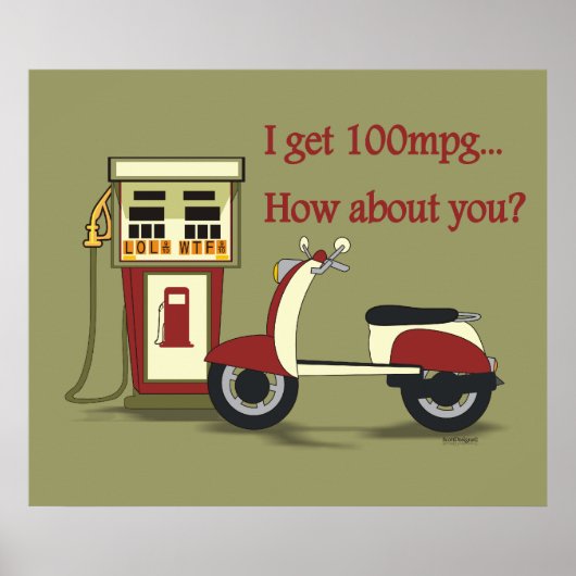 100 mi/gal ? Affiche (Devant)