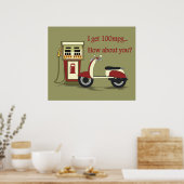 100 mi/gal ? Affiche (Cuisine)