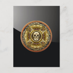 [100] Mictlantecuhtli - Aztec God of Death Briefkaart