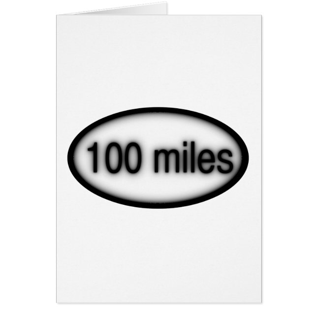 100 mijl (Voorkant)