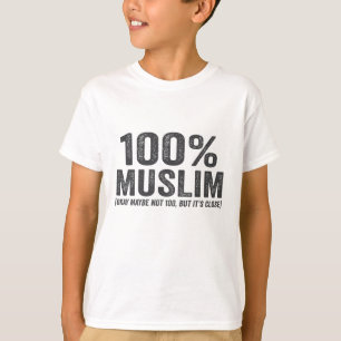 100 Moslim Oky Misschien Niet 100 Grappige Ramadan T-shirt