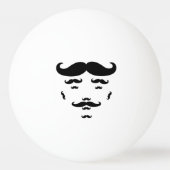 100% Mustache Pingpongballen (Voorkant)