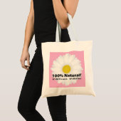 100% Natuurlijk 0% Silicone 0% Botox Ik ben Mooi Tote Bag (Voorkant (product))