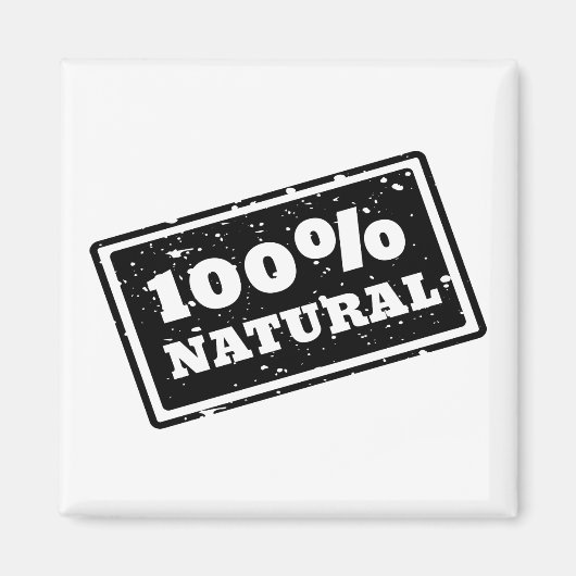 100% natuurlijk magneet (Voorkant)