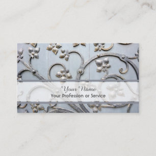 100% natuurlijk visitekaartje op basis van organis