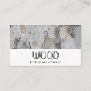 100% natuurlijke organische houten stijlvolle hout visitekaartje