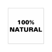 100% Natuurlijke Rubberstempel (Afrduk)