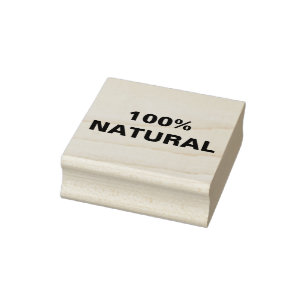 100% Natuurlijke Rubberstempel