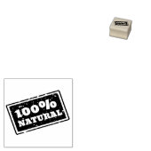 100% natuurlijke stempel (Gestempeld)