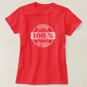 100% natuurlijke T-shirt