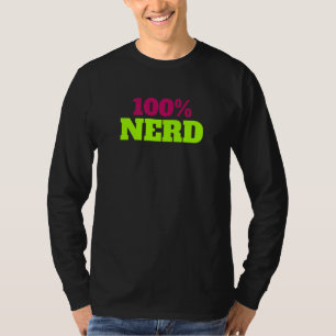 100 Nerd Apparel voor broer Zuster Mam en pa T-shirt