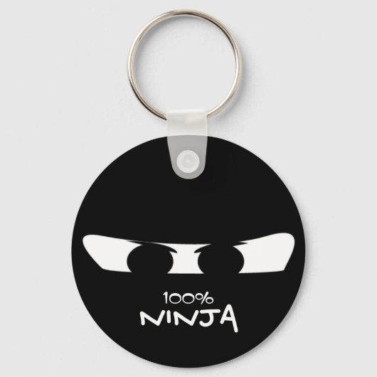 100% NINJA-Sleutelhanger Sleutelhanger (Voorkant)
