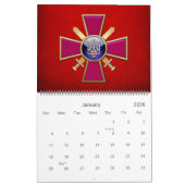 [100] Oekraïnse grondstrijdkrachten Emblem Kalender (Jan 2026)
