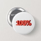 100% ontwerp ronde button 5,7 cm (Voorkant /achterkant)