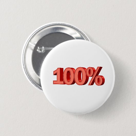 100% ontwerp ronde button 5,7 cm (Voorkant /achterkant)
