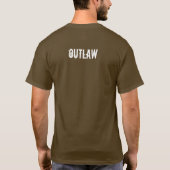 100% Outlaw T-Shirt (Achterkant)