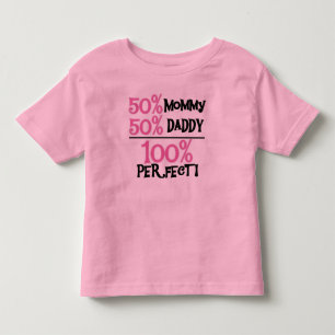 100 % perfect roze kinder shirts